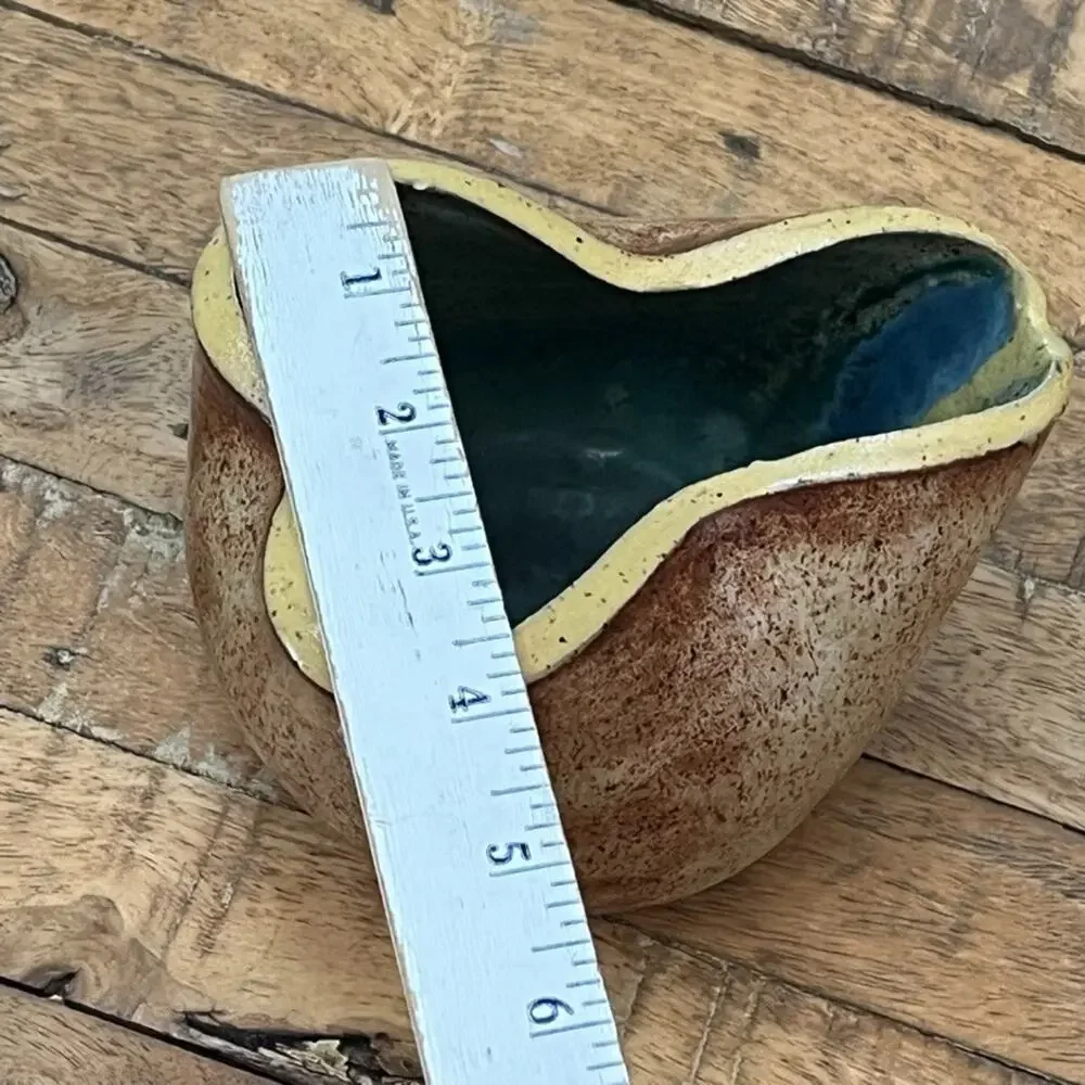 Studio Art Pottery Ceramic Organic Bowl 4.5